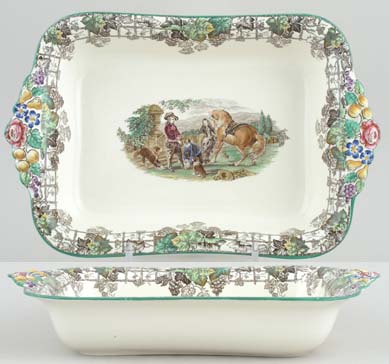 Dish rectangular c1930s